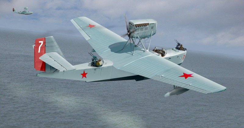 МБР-2 Г. М. Бериева.