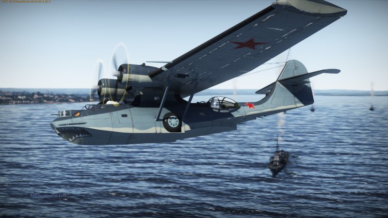 Самолёт амфибия второй мировой Каталина