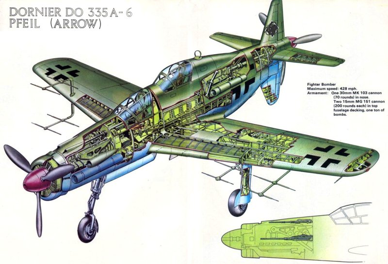 Messerschmitt bf-108 Taifun чертежи