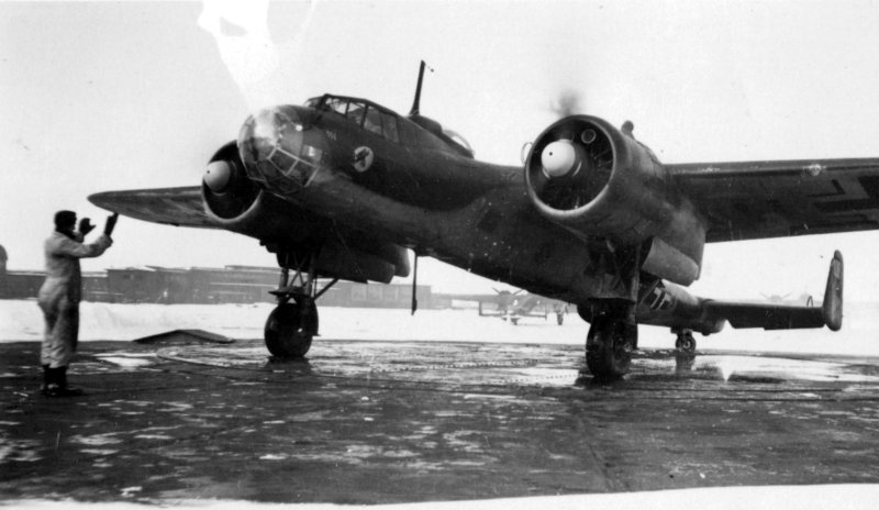 Немецкий бомбардировщик Дорнье до-17
