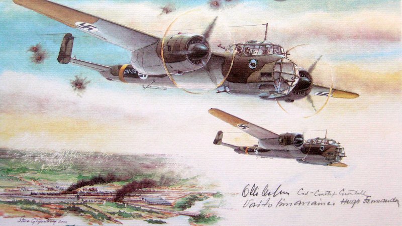 Бомбардировщик Dornier do 17 апрты