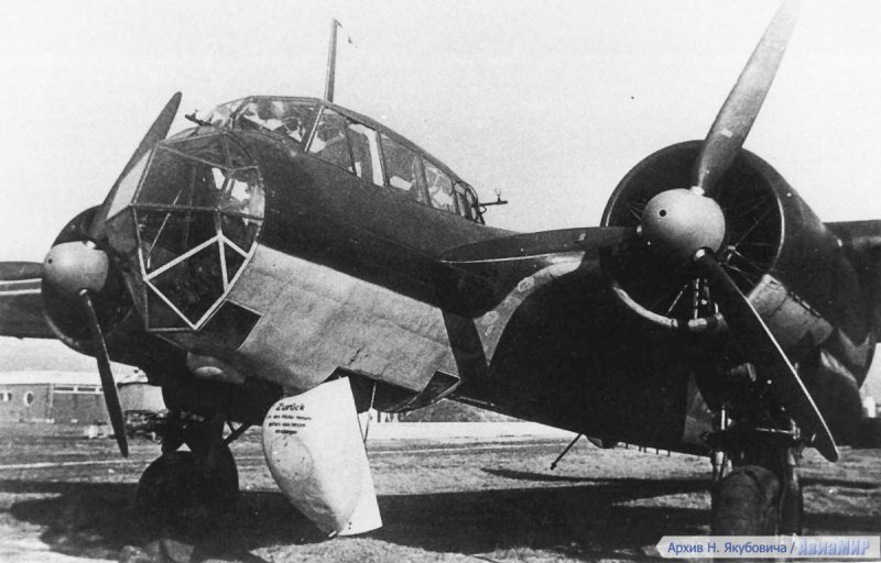 Бомбардировщик Дорнье 17