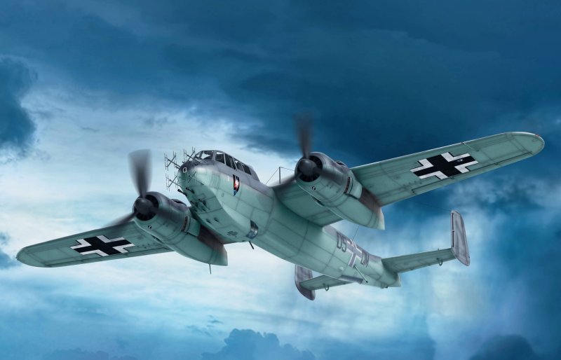 48272 ICM do 217j-1/2, германский ночной истребитель II МВ