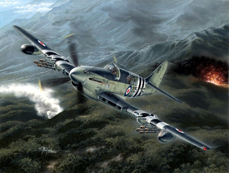 Fairey Firefly самолет