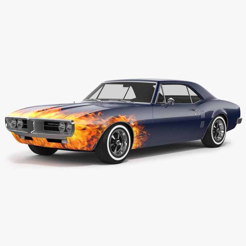 Pontiac Firebird 1967 в автосалоне