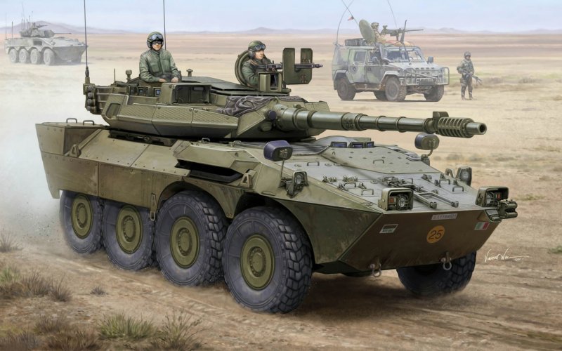 Колесный танк Centauro