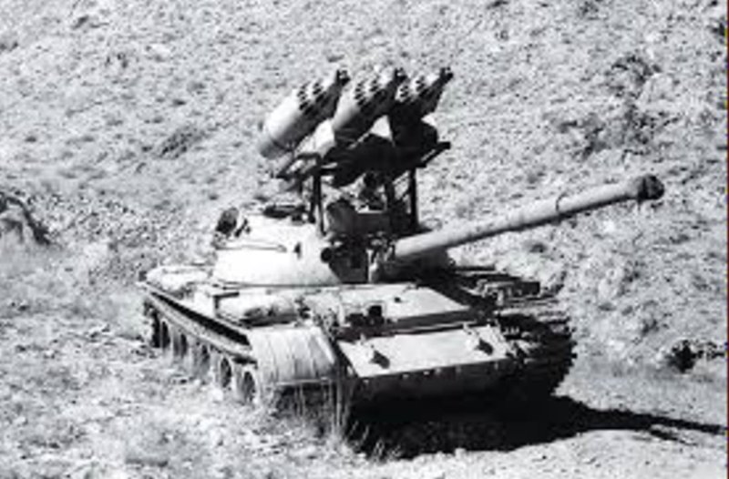 Т-55 В Афганистане
