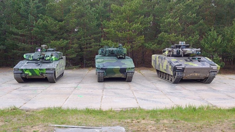 Шведская БМП cv90