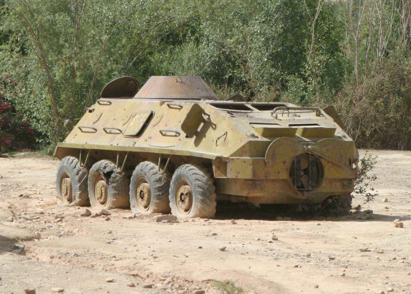 БТР-60пб в Афганистане