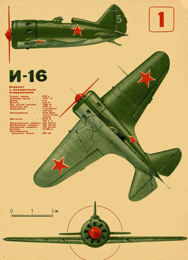 И-16 самолет