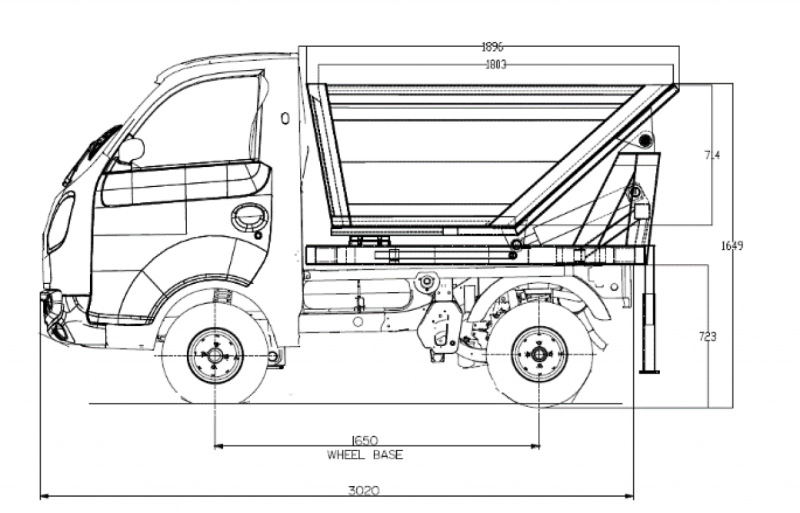 Tata 715 чертеж