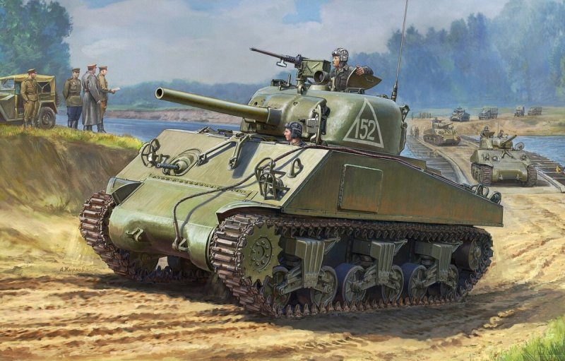 Шерман м4а2 76
