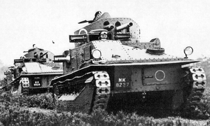 Танк Виккерс МК 1