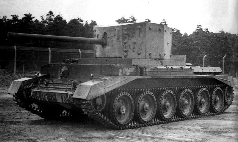 А30 Challenger крейсерский танк