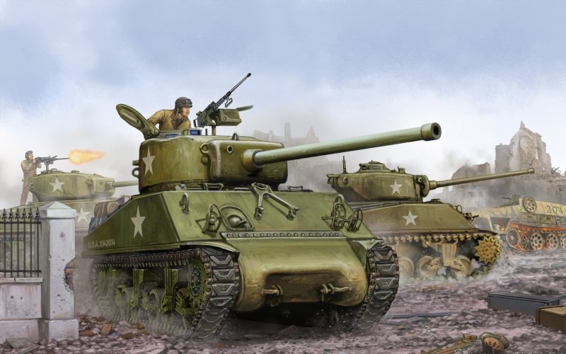 М4 Шерман арт