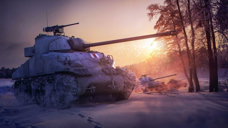 Шерман танк WOT