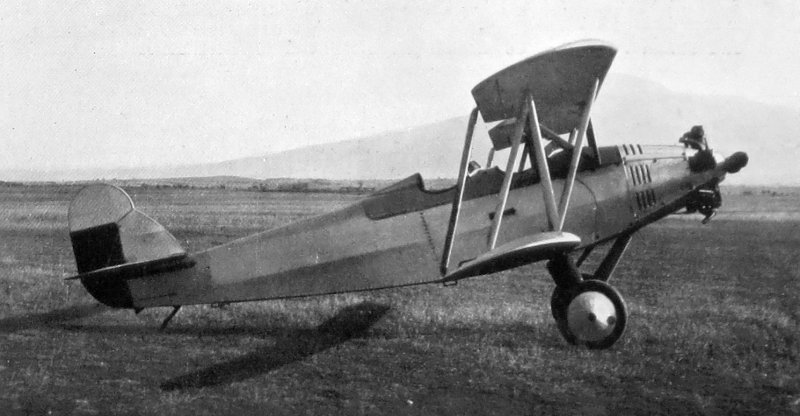 Самолёт pa-14 с мотором Вальтер минор