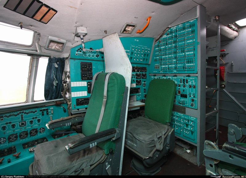 Ил-62 кабина