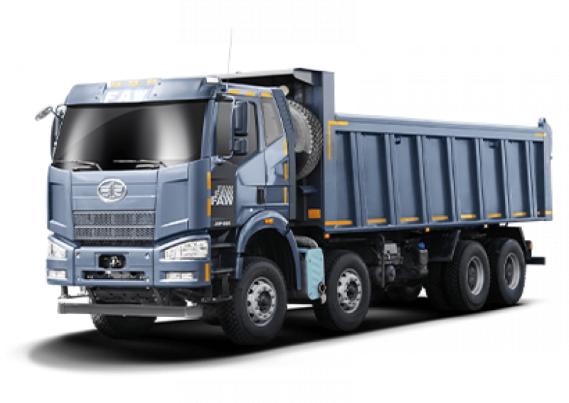 FAW j6 8x4 самосвал