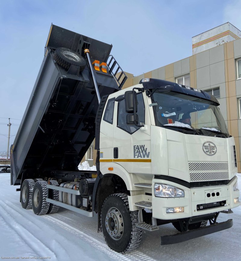 FAW j6 самосвал