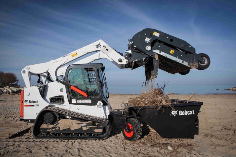 Bobcat t770 с гидробуром