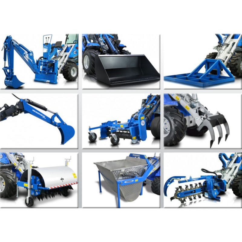 MULTIONE ez8 погрузчик-минитракто