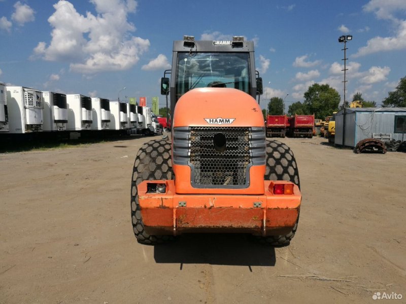 Грунтовый вибрационный каток Hamm 3516