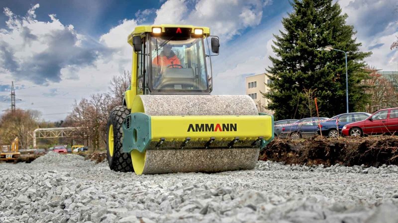 Каток дорожный Ammann ASC 110d