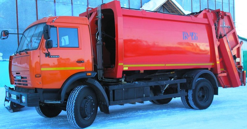 КАМАЗ мусоровоз драйв 2