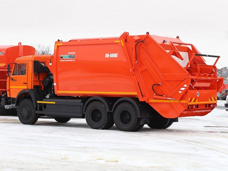 Ко-440-5 на шасси КАМАЗ-65115 мусоровоз