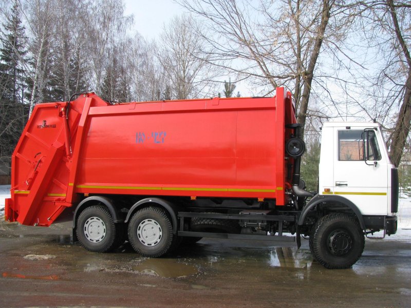 Мусоровоз КАМАЗ ко 427 01