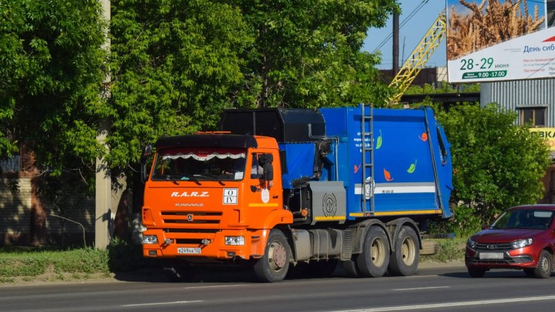 Стремянка КАМАЗ мусоровоз