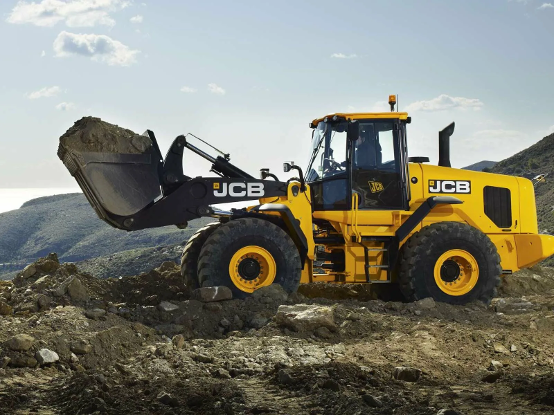 Фронтальный погрузчик JCB 455