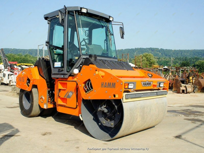 Каток Hamm HD 75