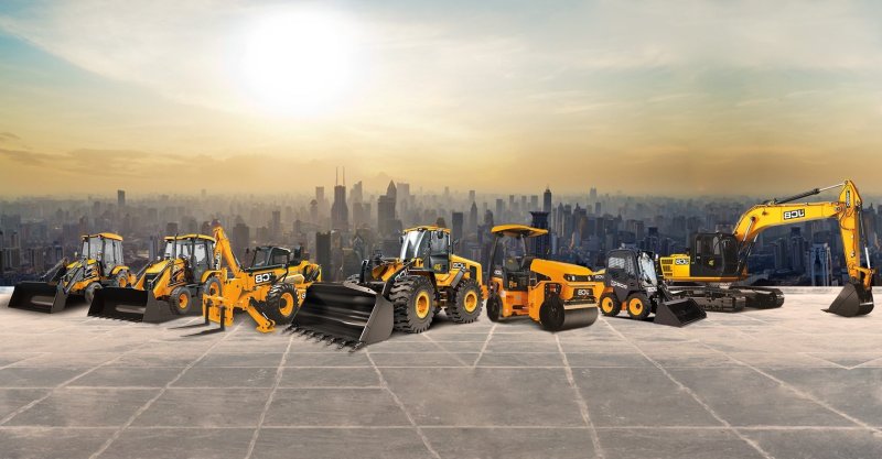 Экскаватор-погрузчик JCB 4cx траншея