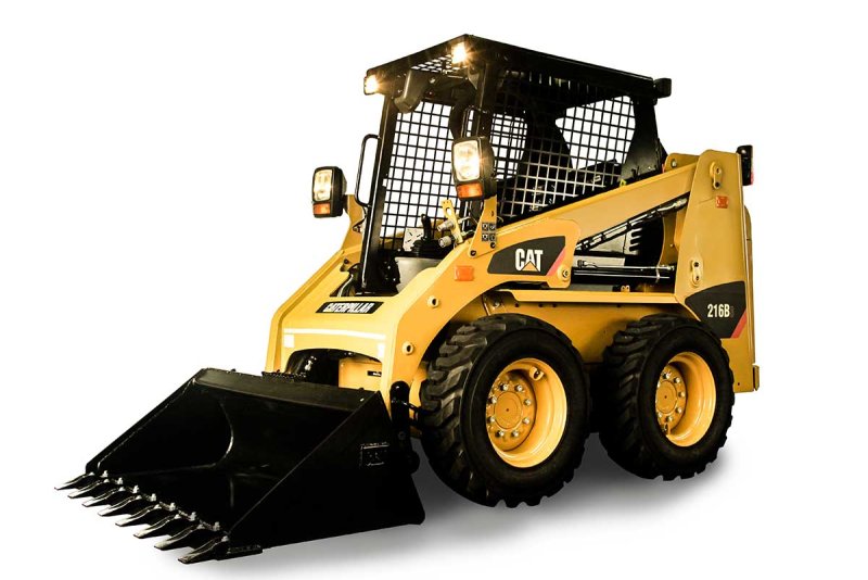 Колёсный мини-погрузчик Cat 216b3