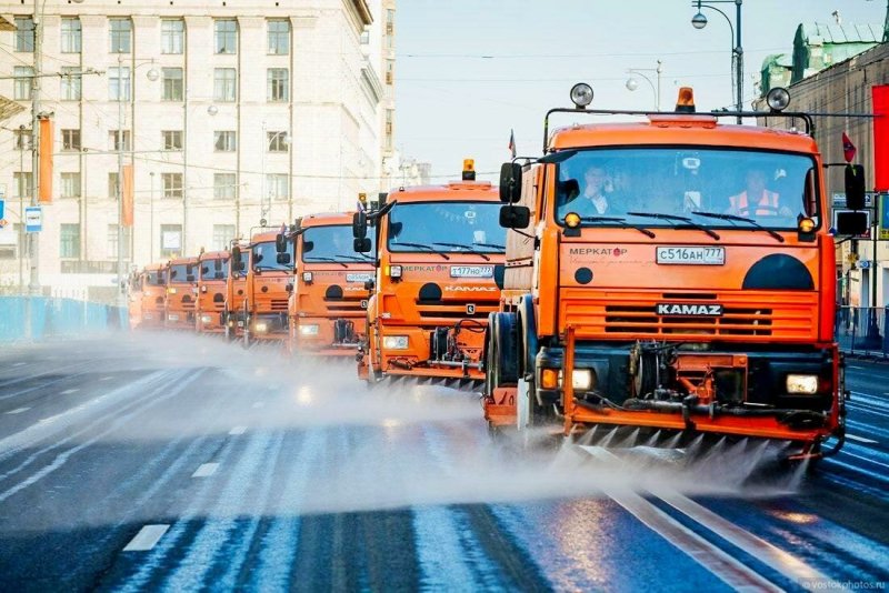 КАМАЗ поливалка