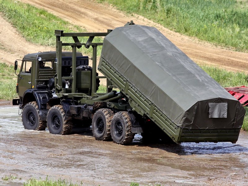 КАМАЗ 6350 военный