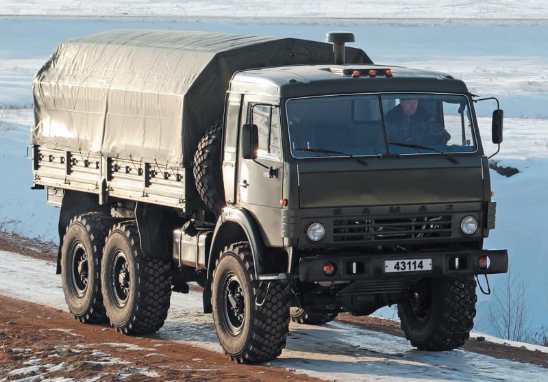Грузовики КАМАЗ 43114
