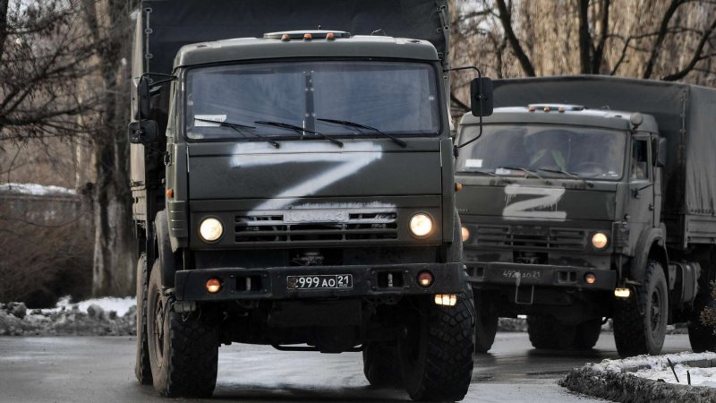 Колонна КАМАЗ 4310 военный