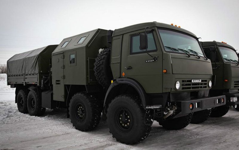 КАМАЗ 63501 артиллерийский тягач