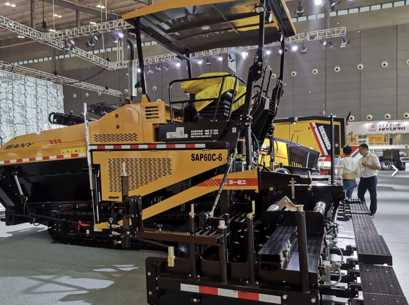 Sap60c-8cev асфальтоукладчик sany