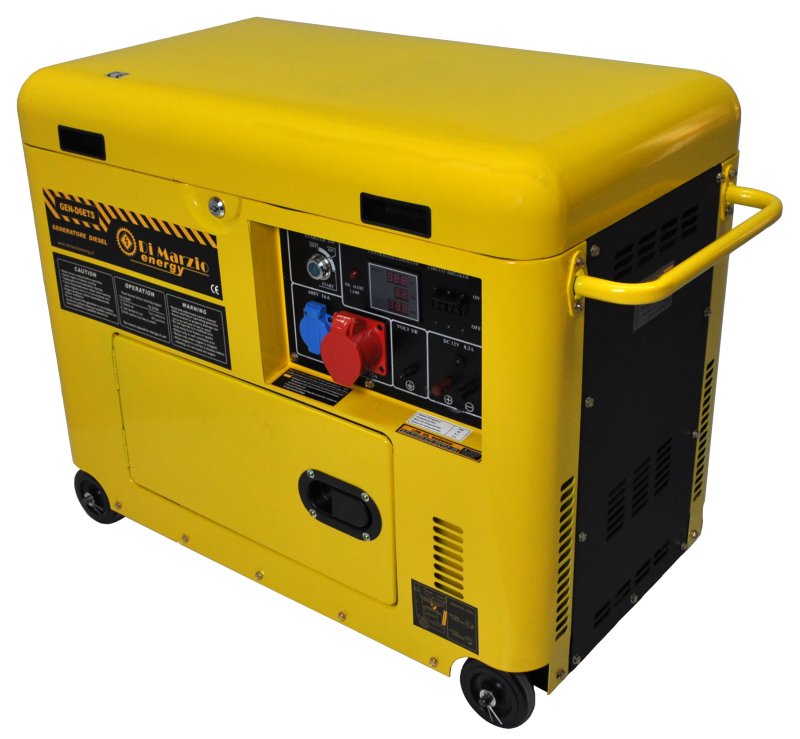 Tasinabilir dizel jenerator 6 KW