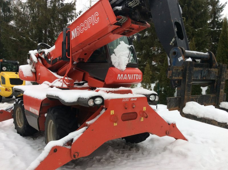 Бревнозахват 0,6м2 для телескопического погрузчика Manitou