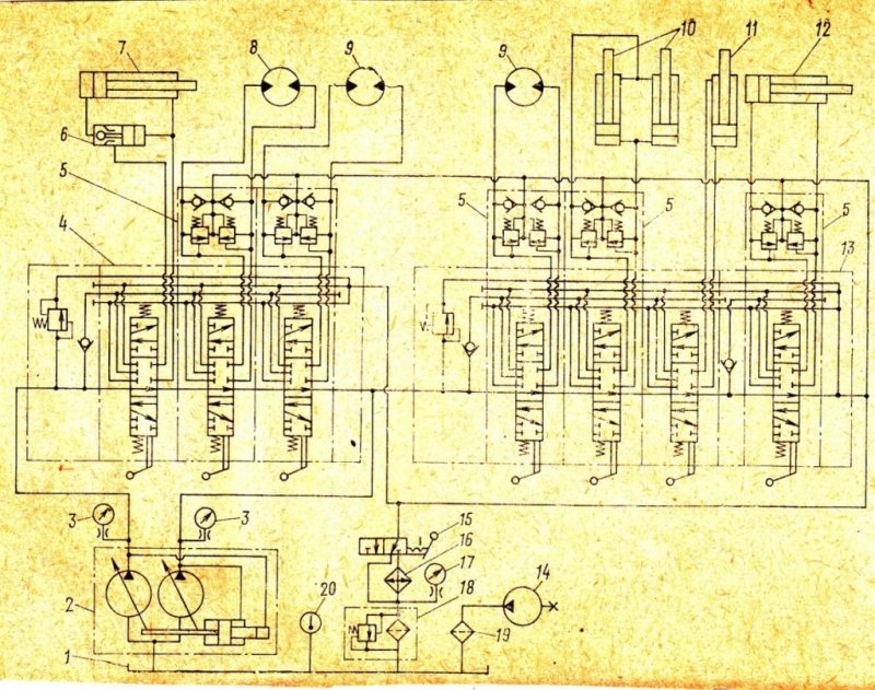 Управление экскаватором тн-110