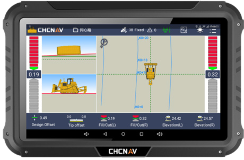 3d система td63 CHCNAV на экскаватор