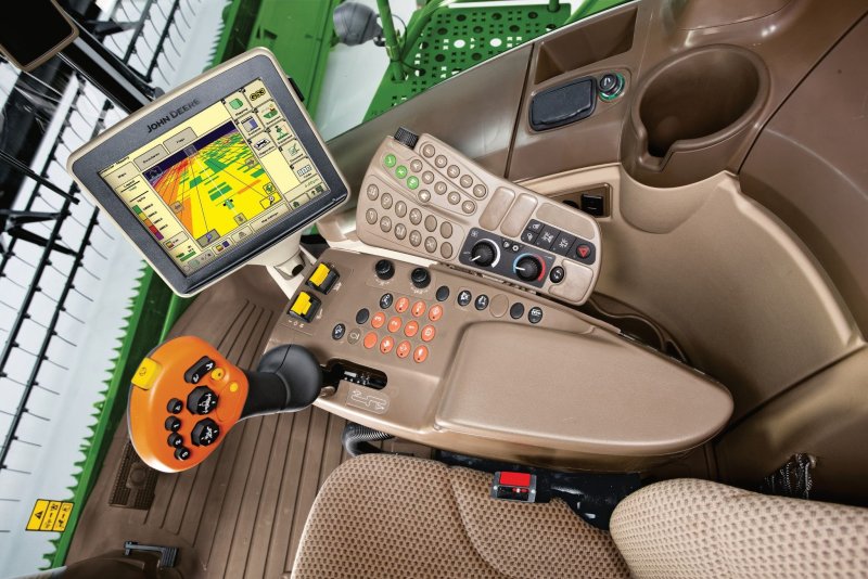 John Deere трактор кабина