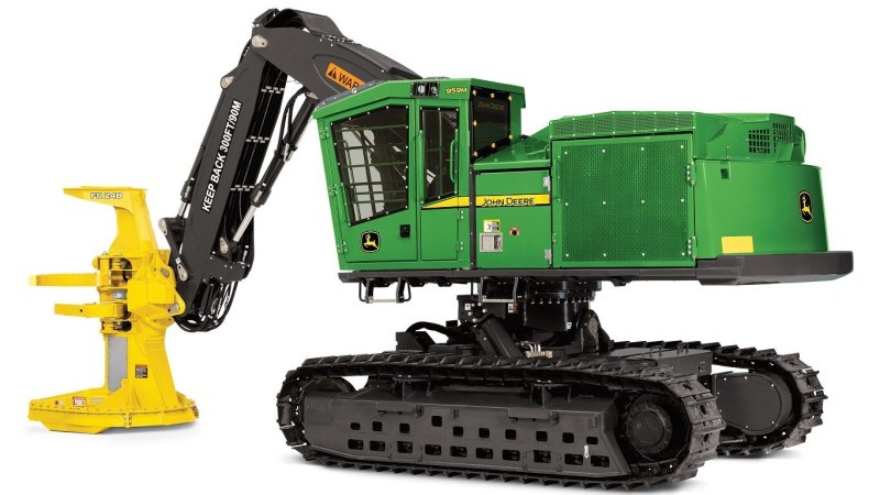 Валочно-пакетирующая машина John Deere 959