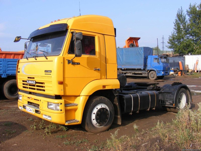 КАМАЗ евро 2 тягач