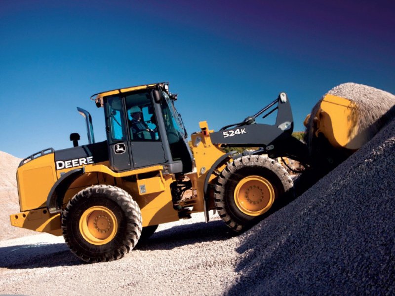 Фронтальный погрузчик John Deere 524k